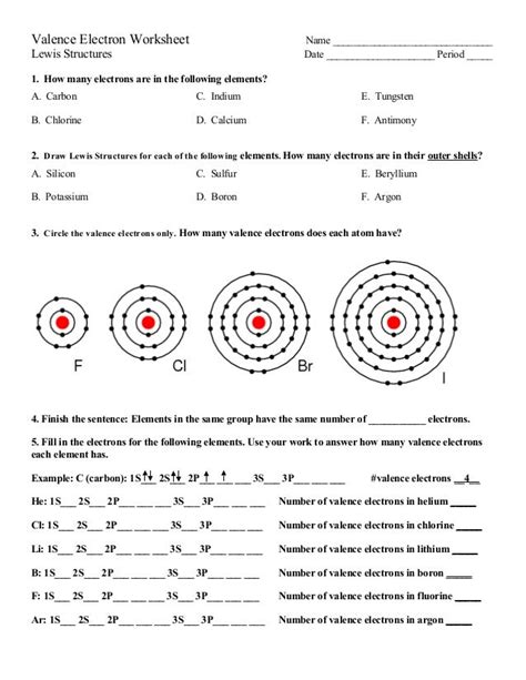valence electrons co2|valence electrons worksheet.